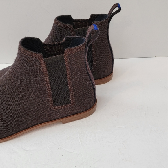Rothys The Merino Ankle Boot Cocoa Brown New size 10.5 - Picture 8 of 9